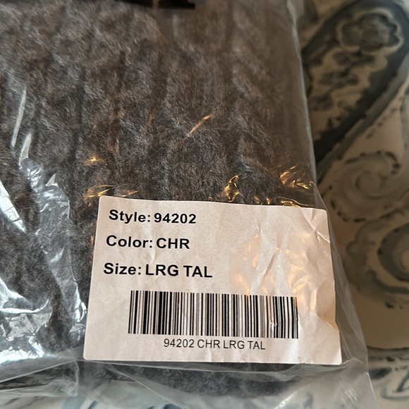 NWT🚀 Men's Shetland Wool Cable Sweater size L - Picture 3 of 10